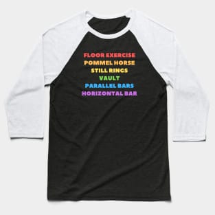 MAG events rainbow Baseball T-Shirt